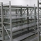 500kg Medium Duty Racking ISO9001 4 Layer Steel Rack Biru